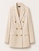 Structured Double-Breasted Blazer
